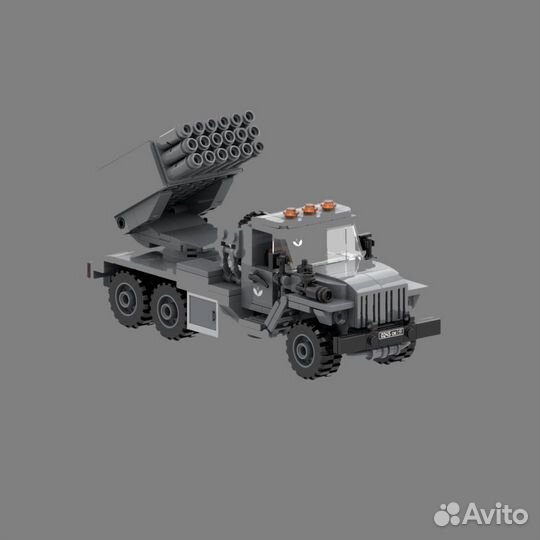 Масштабная модель бм-21 Град (Урал-375)