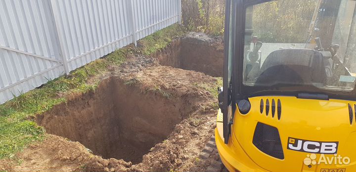 Услуги мини экскаватора