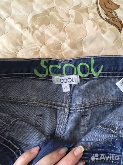 Джинсы на мальчика 146