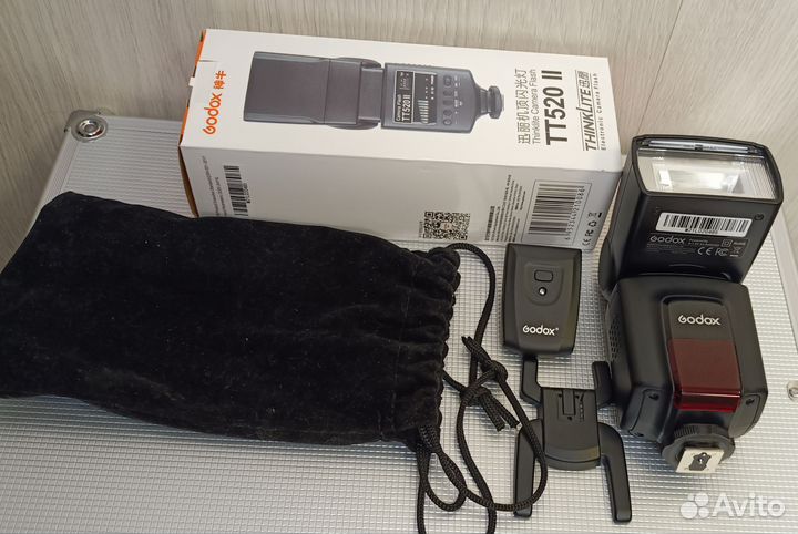 Вспышка камеры godox TT520 ll