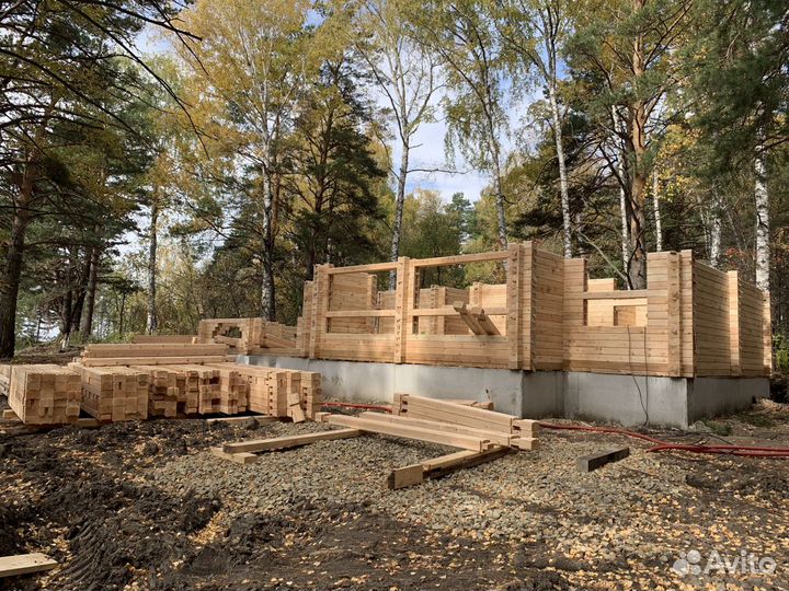 Домокомплект из профилированного бруса кедра