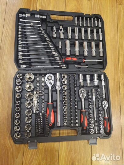 Большой Автомобильный набор инструментов 219 пр