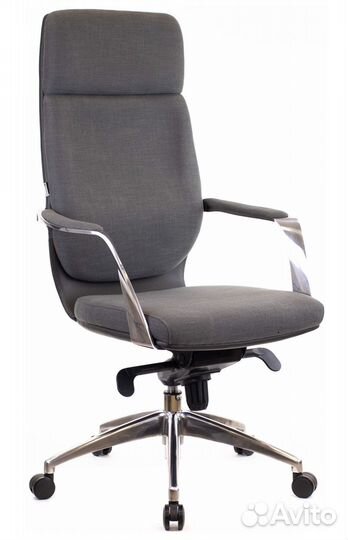 Кресло руководителя Everprof Paris Ткань Темно-Сер