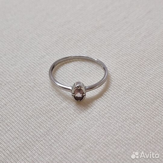 Серебряное кольцо 925 проба с аметистом