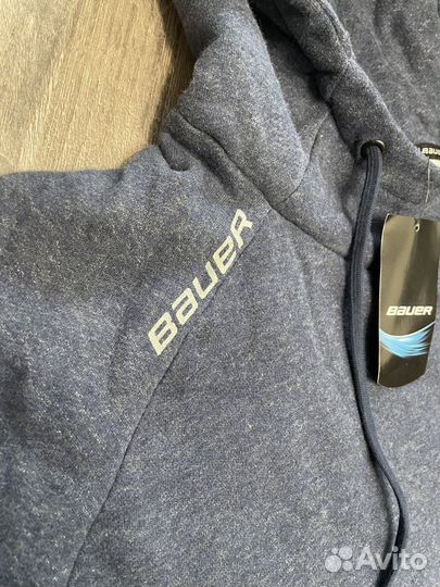 Толстовка bauer perfect hoodie BLK