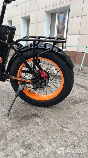 Электрофэтбайк складной kugoo