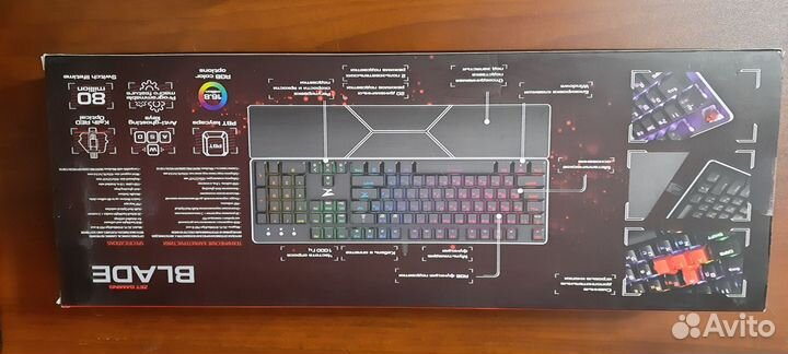 Клавиатура Zet gaming blade