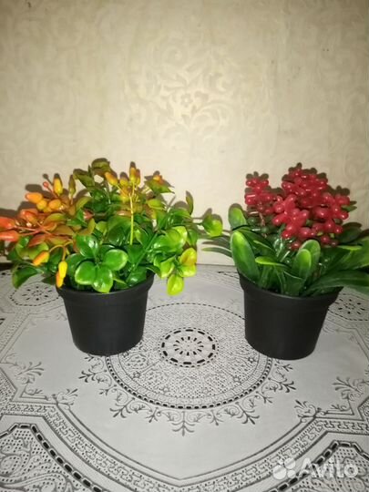 Искусственные цветы для декора