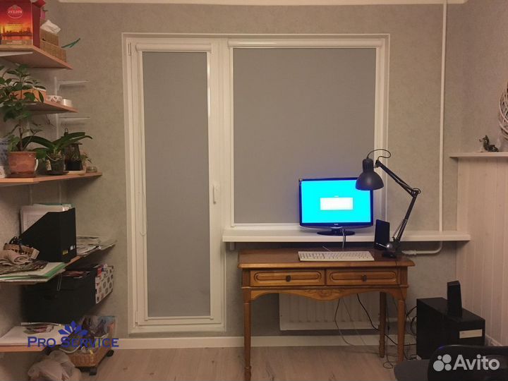 Рулонные шторы день ночь