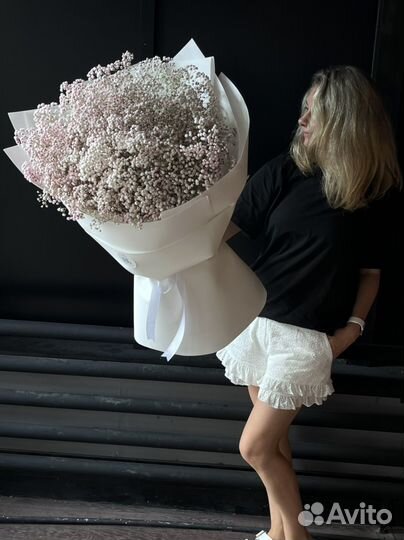 Гипсофилы букет цветов