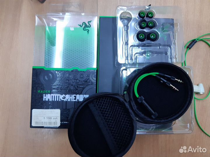 Наушники Razer Hammerhead Pro v2 дефект (Б/У)