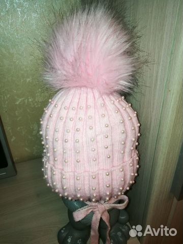 Шапки для девочки 1-3 года 46-50р пакетом