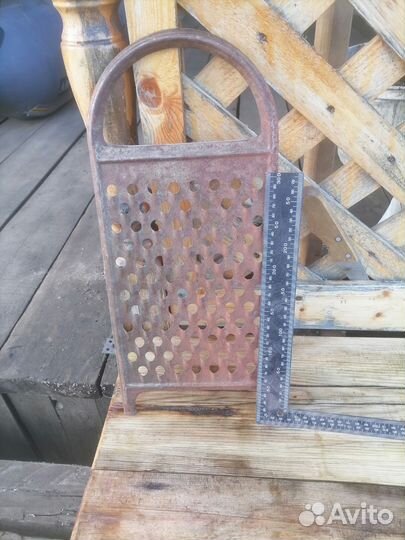 Тёрка огромная, старинная