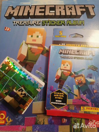 Наклейки Minecraft