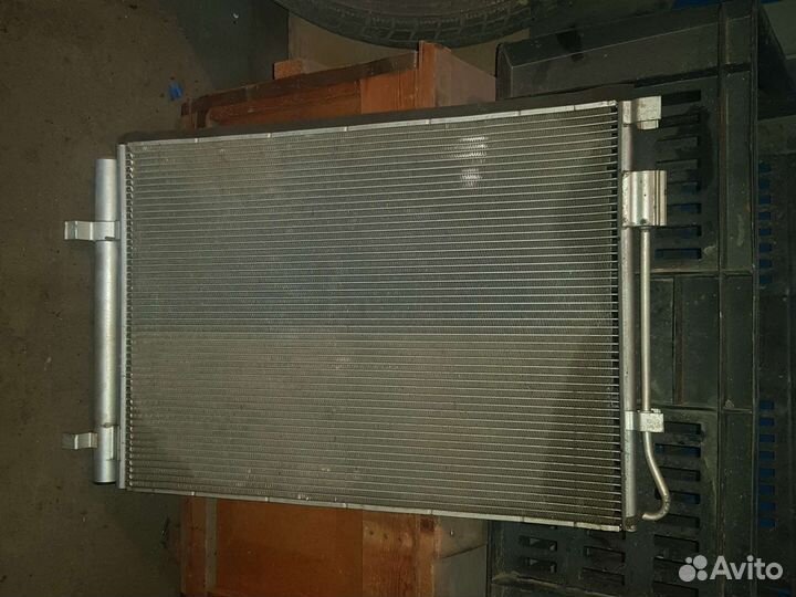 Радиатор кондиционера hyundai solaris 2