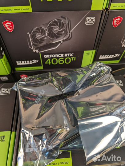 Видеокарта MSI RTX 4060 Ti ventus OC новые