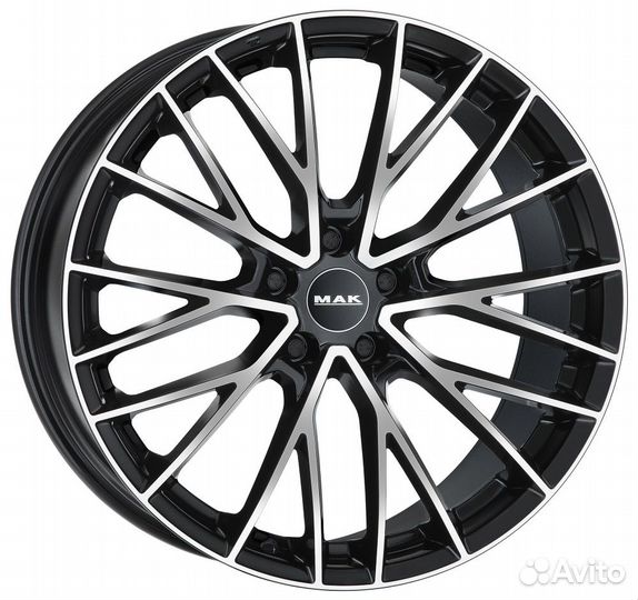 R21 5x112 9J ET25 D66,45 MAK Speciale Black Mirror