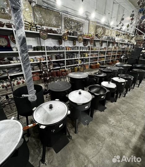 Казан чугунный узбекский