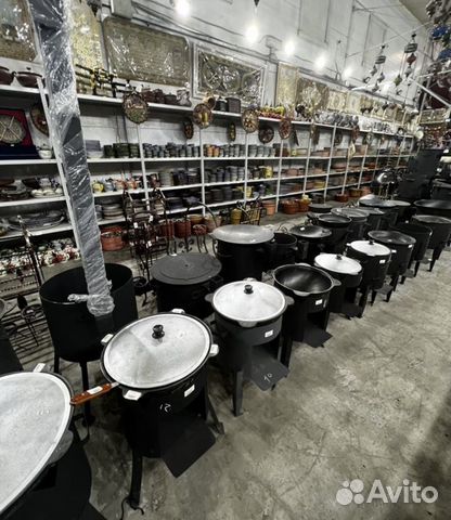 Казан чугунный узбекский