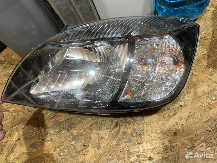 Фары на киа рио 2 рейсталинг