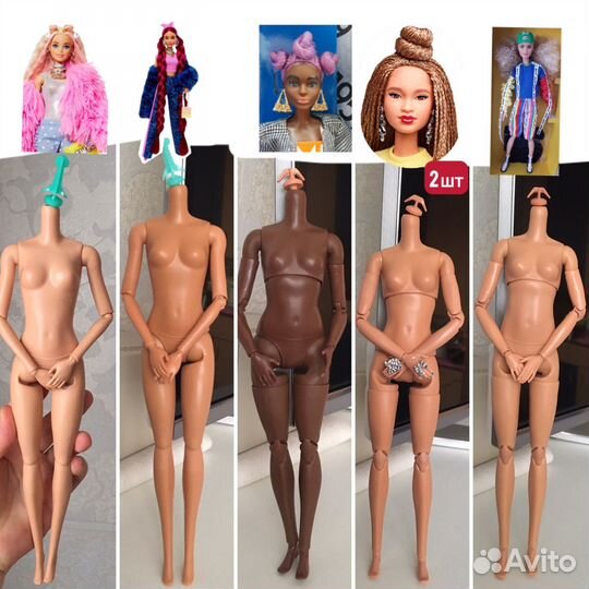 Тело для куклы барби мтм barbie