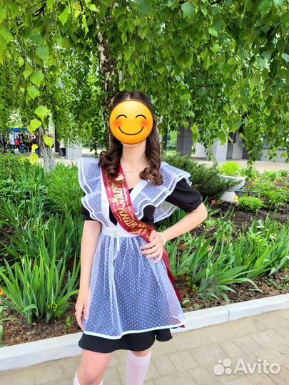 Школьный фартук и платье