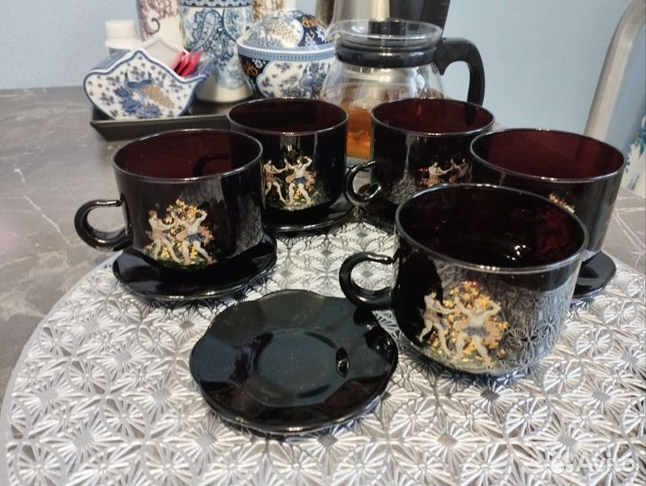 Чайный набор новый 1992г.в