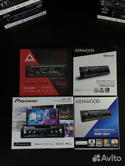 Магнитола Aura venom 41 dsp новая процессорная