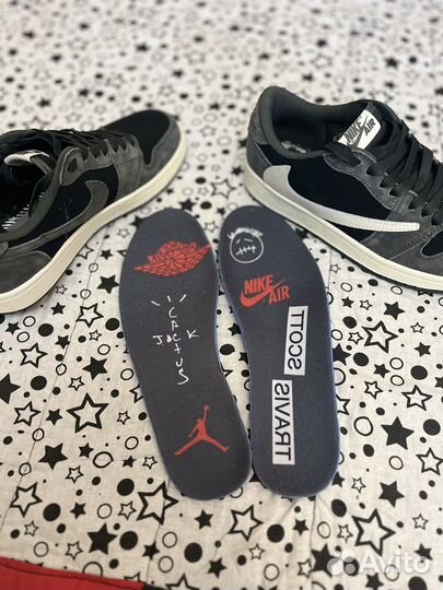 Кроссовки nike air jordan 1 low travis scott