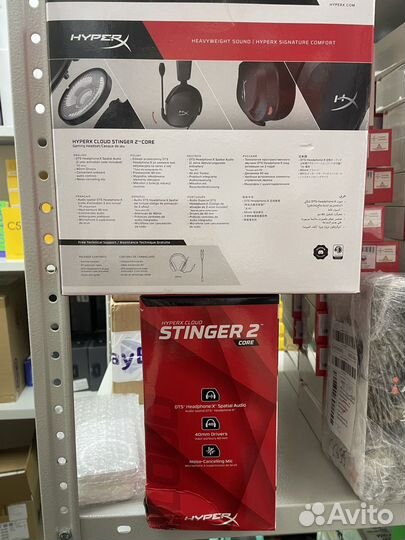 Гарнитура Hyperx Cloud Stinger 2 Core Black