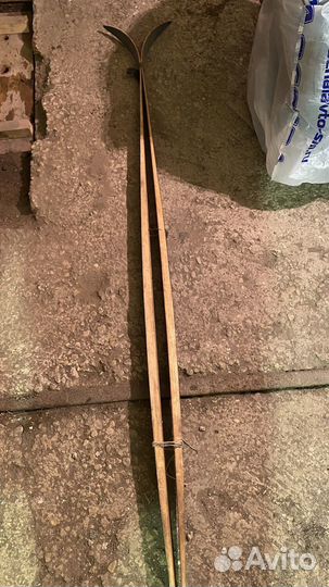 Лыжи деревянные СССР