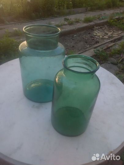 Посуда из цветного стекла