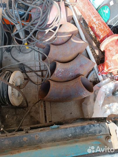 Задвижка ду 200 и отводы 90 гр на 159