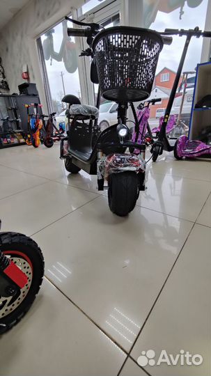 Электроскутер wolong c1 pro