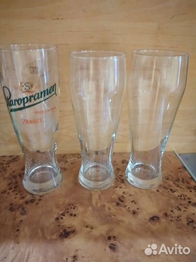 Пивные бокалы и стопки
