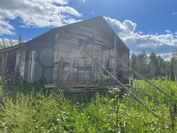 Дом 60 м² на участке 10 сот.