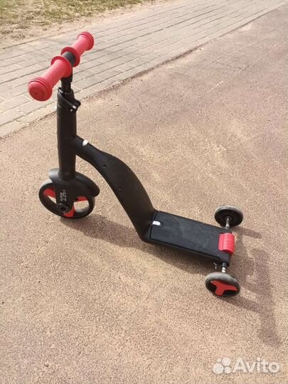 Беговел 3в1, беговел, самокат и велосипед