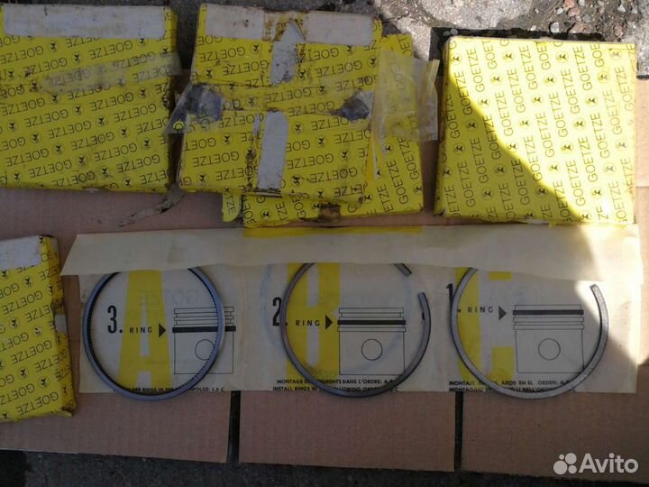 Кольца поршневые 86 мм