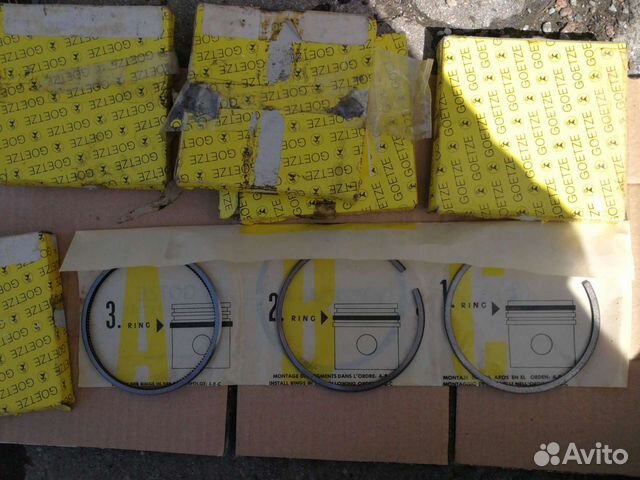 Кольца поршневые 86 мм