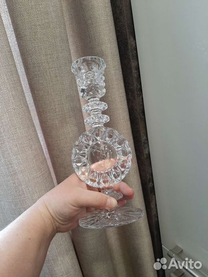 Подсвечник хрустальный