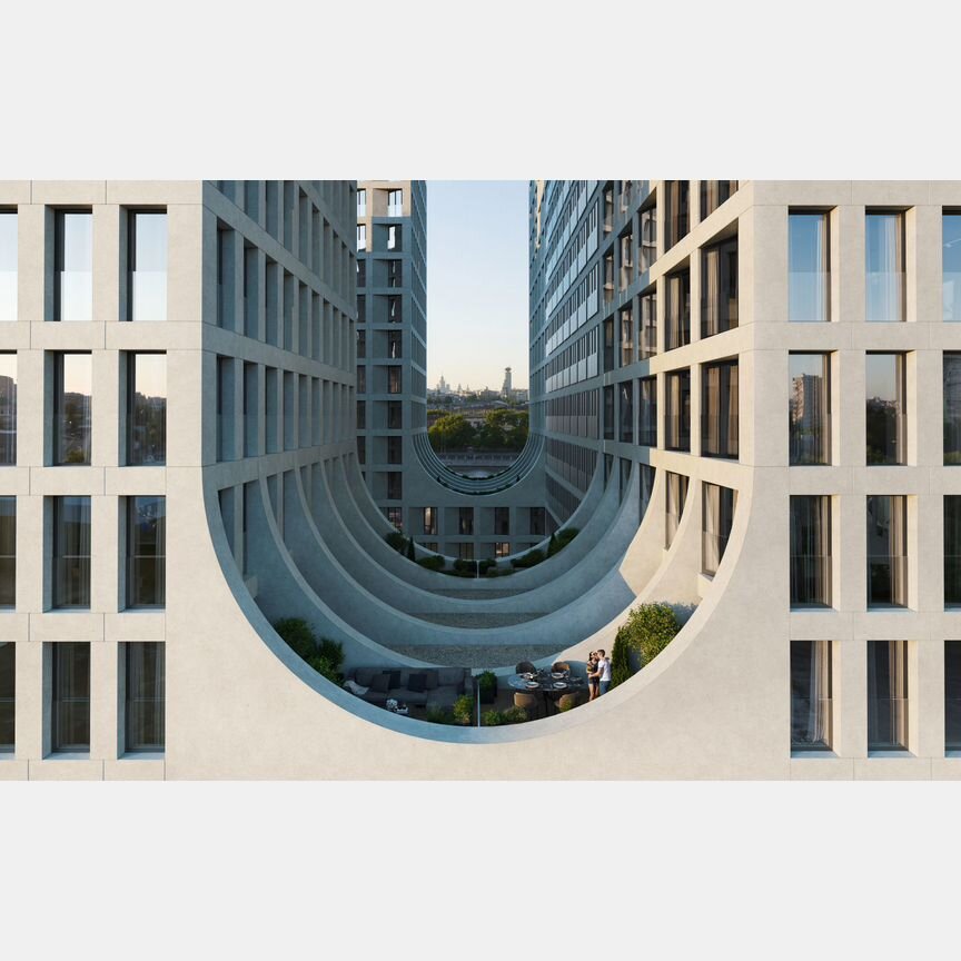 3-к. апартаменты, 94,1 м², 7/16 эт.