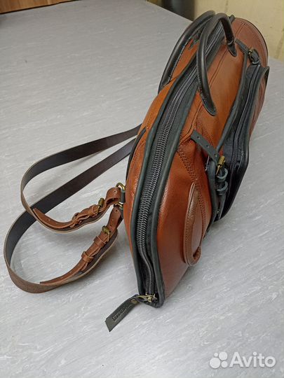 Чехол для трубы из натуральной кожи