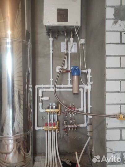 Монтаж отопление водоснабжение