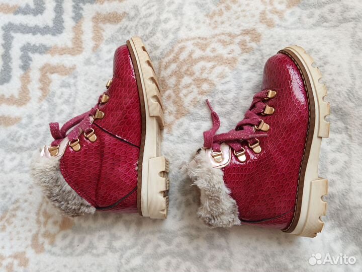 Ботинки демисезонные для девочки 26 размер