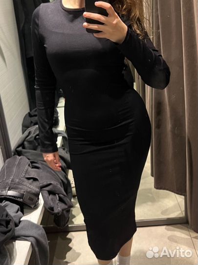 Платье черное