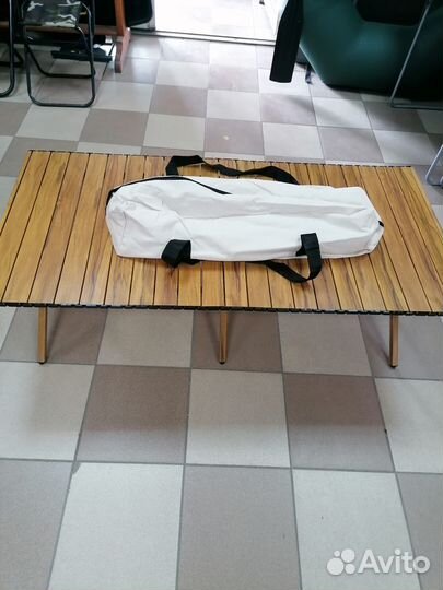 Стол складной туристический реечный 120*60