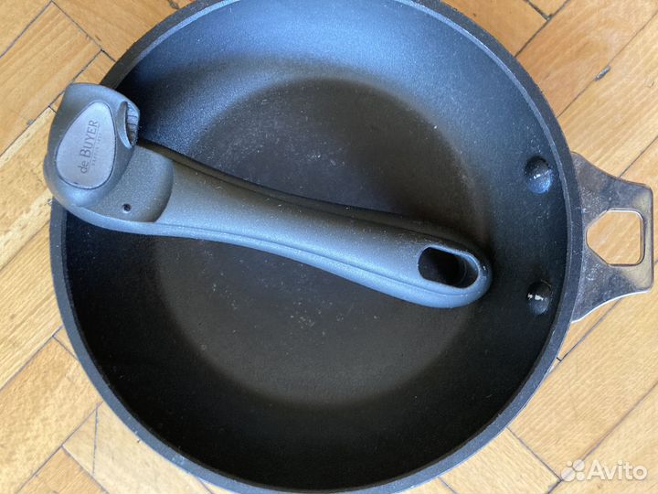 Сковородки de Buyer, чугунная СССР, блинная