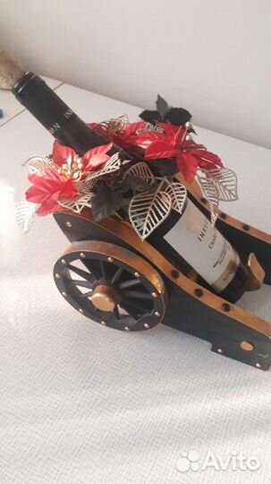 Пушка подставка для шампанского