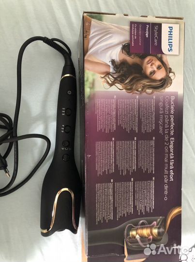 Шипцы для завивки styleCare philips prestige