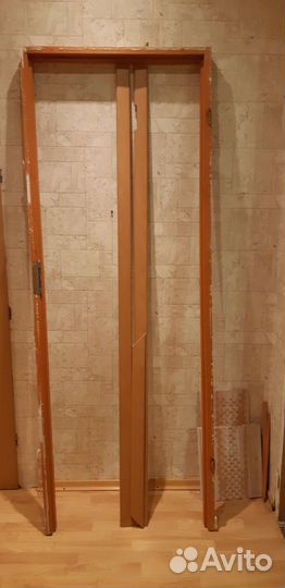 Дверь межкомнатная 700, коробка, наличники, ручка